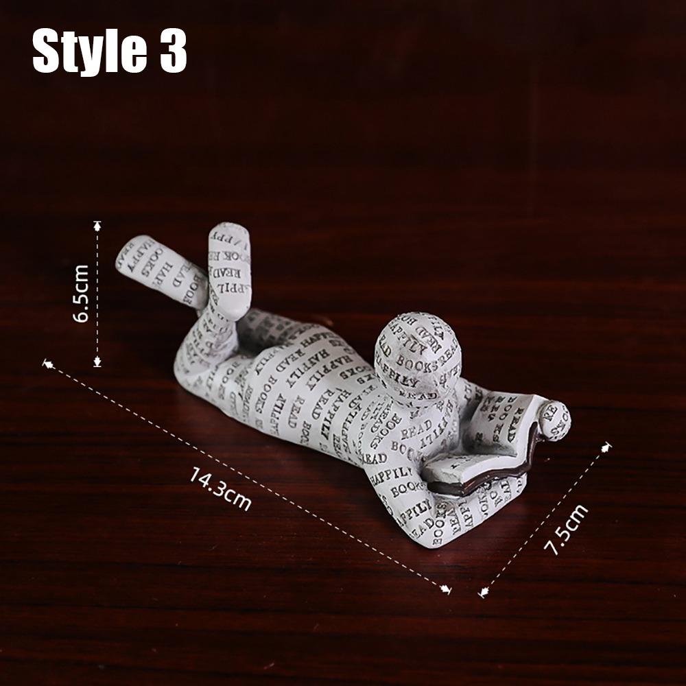 1 шт. Аксессуары для украшения стола Смола Читающая фигура Скандинавский стиль Искусство Креативная Абстрактная Скульптура Мыслителя Любитель Книг Современный
1 шт. Аксессуары для украшения стола Смола Читающая фигура Скандинавский стиль Искусство Креативная Абстрактная Скульптура Мыслителя Любитель Книг Современный