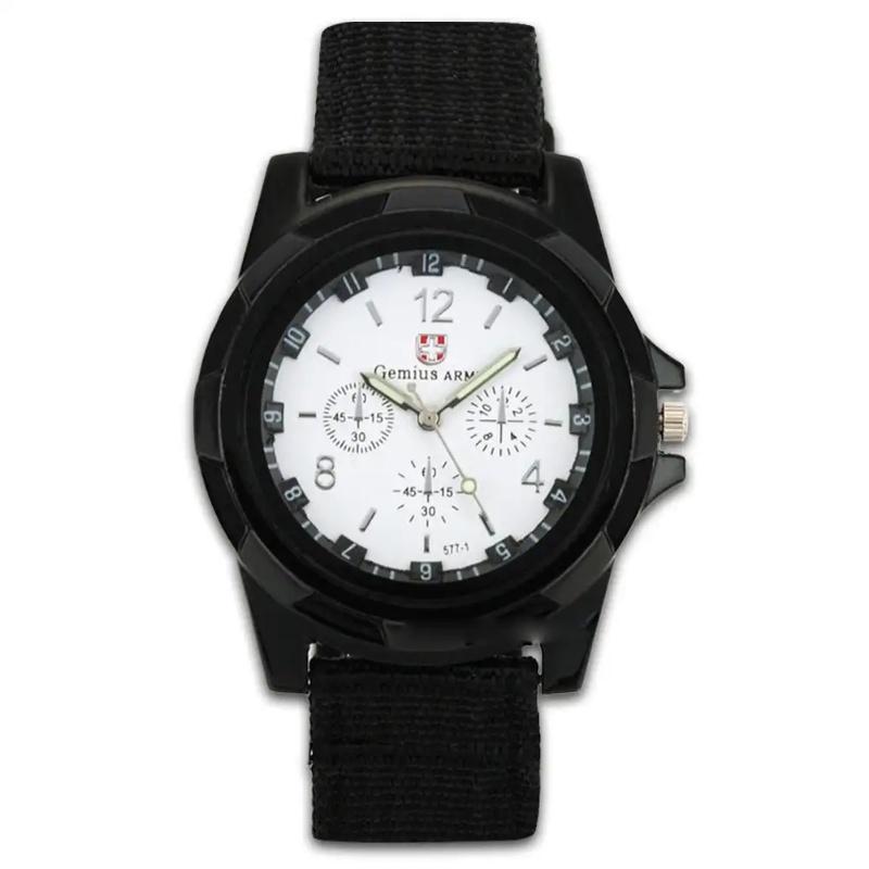 Gemius Швидкісна Модна Плетена Ремінець Військові Годинники Для Дорослих Швейцарський Армійський Стиль Спортивні Годинники StyleH
Gemius Швидкісна Модна Плетена Ремінець Військові Годинники Для Дорослих Швейцарський Армійський Стиль Спортивні Годинники StyleH