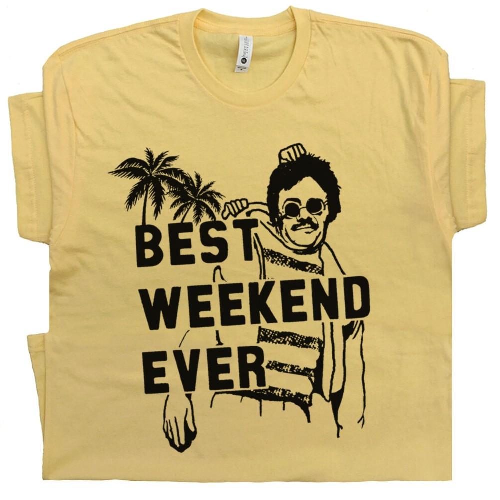 Best Weekend Ever T Shirt At Bernies Funny Cool Movie Tee Vintage Retro 80s Beer M
Best Weekend Ever T Shirt At Bernies Funny Cool Movie Tee Vintage Retro 80s Beer M