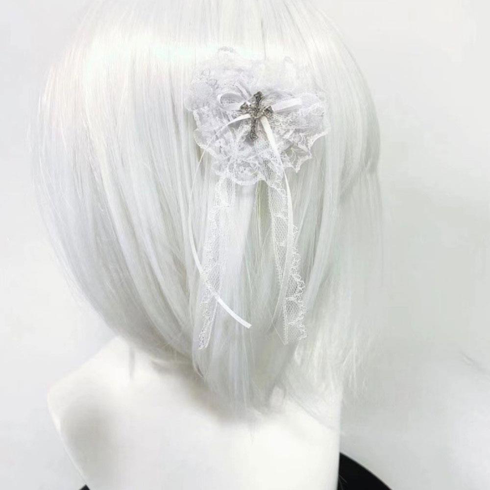 1PC Cute Delicate Sweet Cool Hair Jewelry Bow Hairclip Bow Cross Decoration Pain Bag Decoration DIY Accessory Subculture білий
1PC Cute Delicate Sweet Cool Hair Jewelry Bow Hairclip Bow Cross Decoration Pain Bag Decoration DIY Accessory Subculture білий