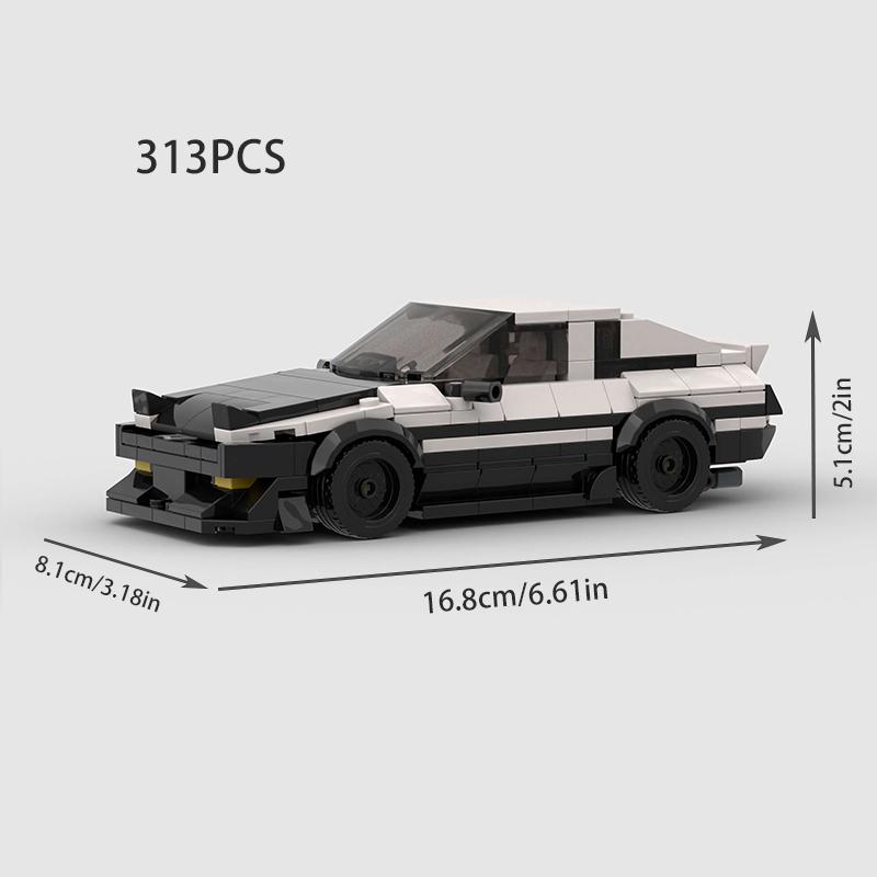 MOC Racing Car City Sports AE86 GT-Apex Building Blocks Bricks Supercar Racers Technical Vehicle Kids Toy Boys
MOC Racing Car City Sports AE86 GT-Apex Building Blocks Bricks Supercar Racers Technical Vehicle Kids Toy Boys