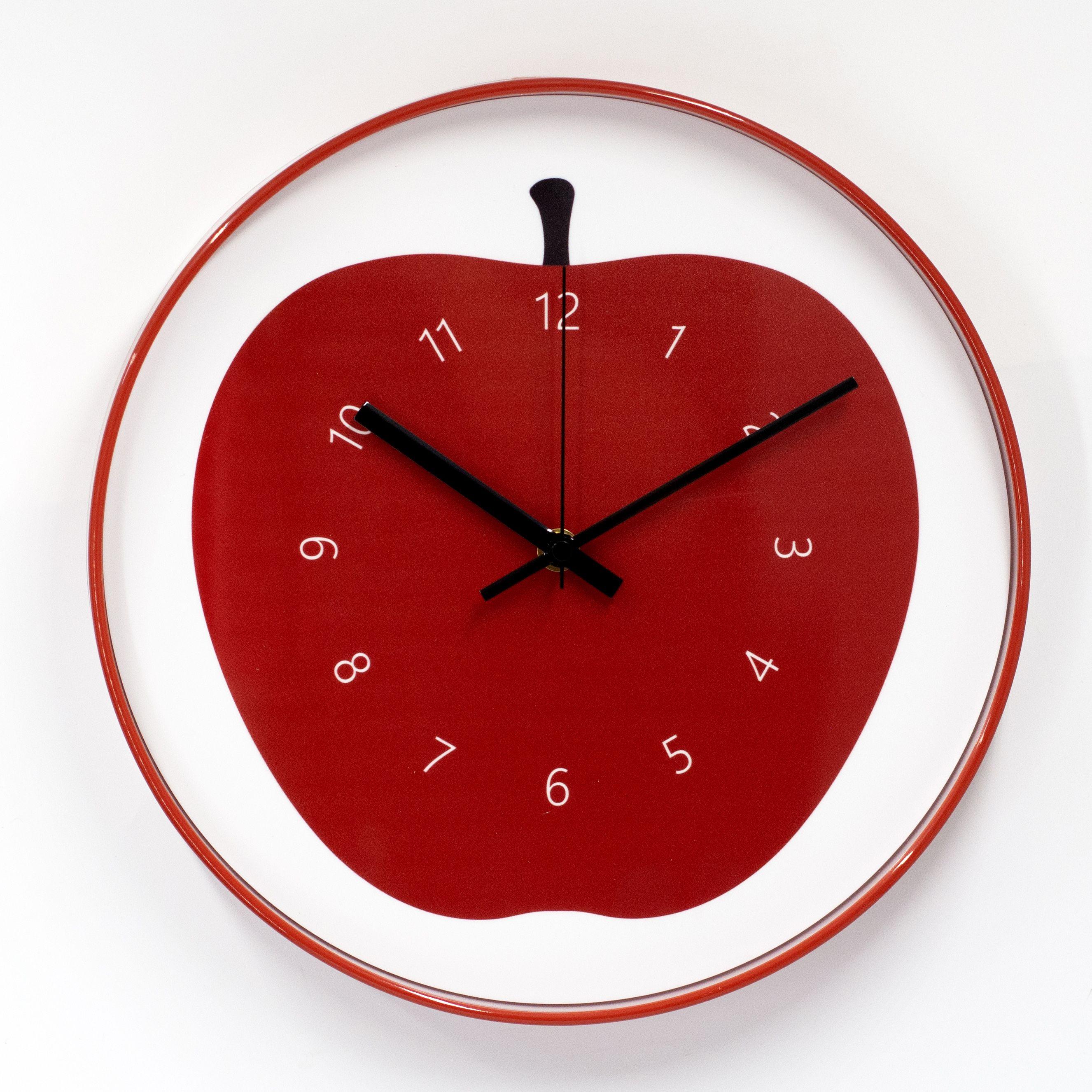 Creative Silent Cartoon Apple Wall Clock, Simple Acrylic Home Wall-mounted Wall Decoration Piece, 10 Inches 25cm
Creative Silent Cartoon Apple Wall Clock, Simple Acrylic Home Wall-mounted Wall Decoration Piece, 10 Inches 25cm