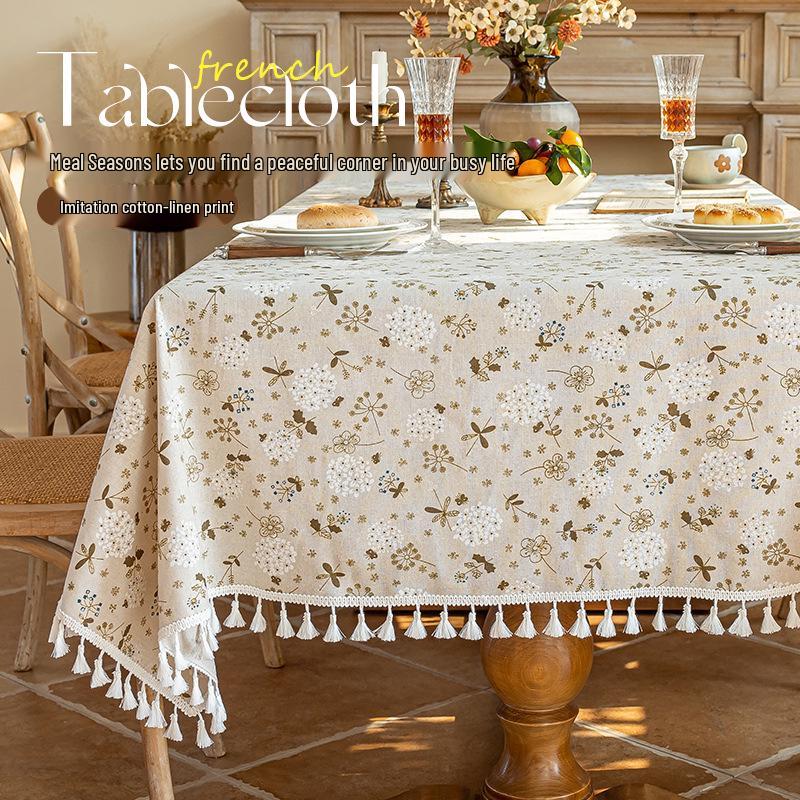 Cross-Border Dust-Proof Decorative Coffee Table Cover with Tassels, Imitation Cotton and Linen. 80x80cm (with tassels)
Cross-Border Dust-Proof Decorative Coffee Table Cover with Tassels, Imitation Cotton and Linen. 80x80cm (with tassels)