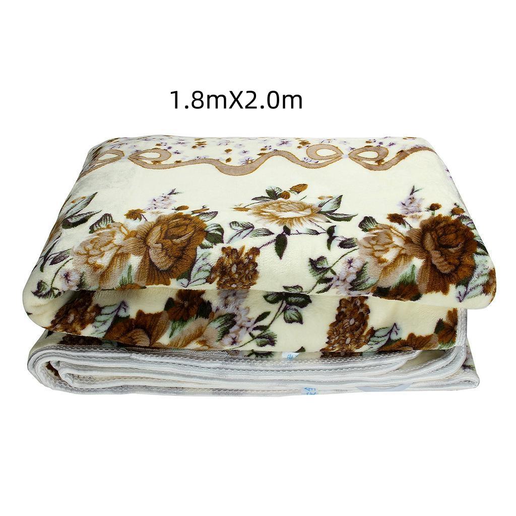 220 В 50 Гц Водонепроницаемая Автоматическая Электрическая Грелка Термостат Электроодеяло Согреватель для тела Наматрасник с подогревом Ковер-мат 1.8mX2.0m