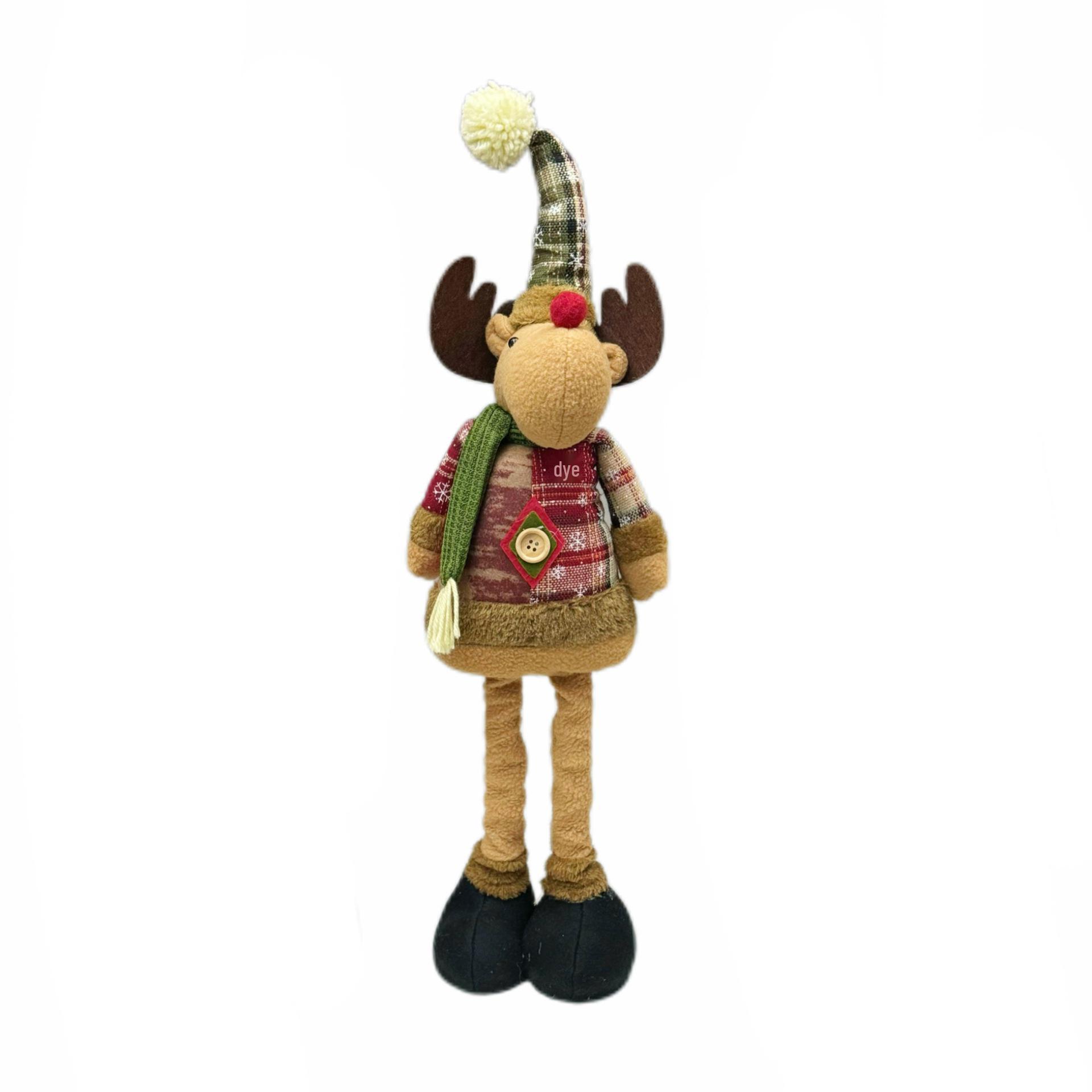 Christmas Telescopic Plush Toys: Santa Claus, Snowman, Reindeer Decorations
Christmas Telescopic Plush Toys: Santa Claus, Snowman, Reindeer Decorations