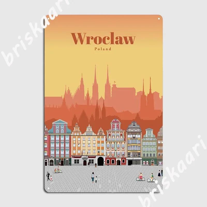 Travel To Wroclaw Poster Metal Plaque Printing Create Club Mural Party Tin Sign Poster 20x30cm(7.8x11.8inch)
Travel To Wroclaw Poster Metal Plaque Printing Create Club Mural Party Tin Sign Poster 20x30cm(7.8x11.8inch)