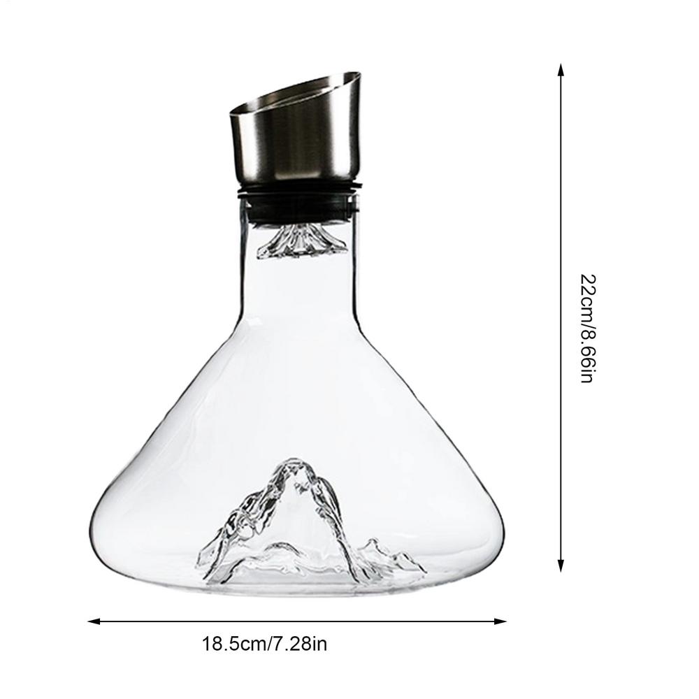 1500ml Crystal Glass Wine Decanter With Built-in-Dispenser Handheld Wine Aerator Bottle Revella Decanter
1500ml Crystal Glass Wine Decanter With Built-in-Dispenser Handheld Wine Aerator Bottle Revella Decanter
