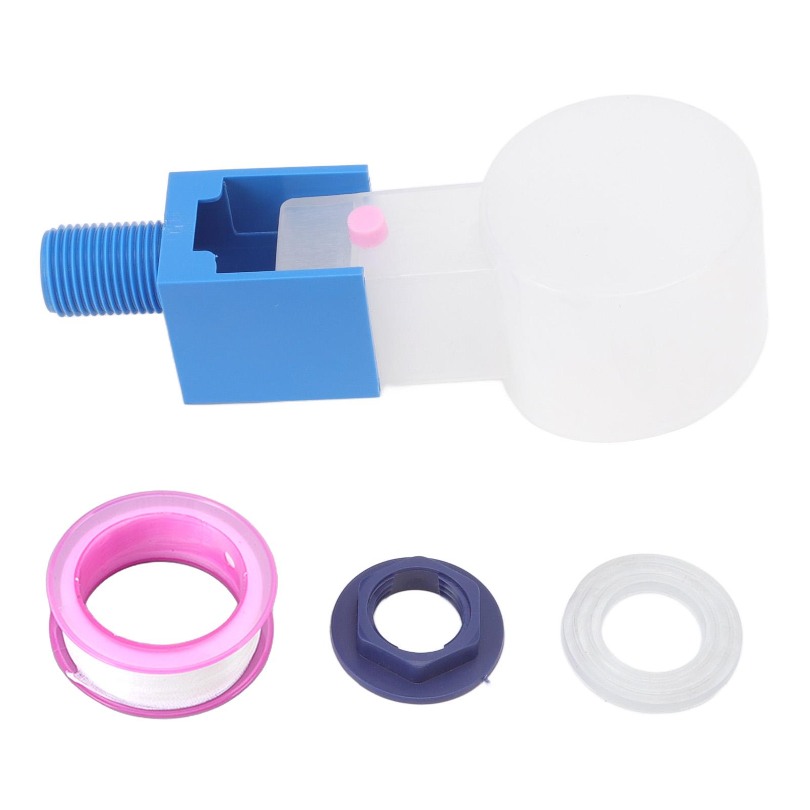 Water Level Control Valve ABS External Thread G1/2 Automatic Water Float Control for Water Tank Top
Water Level Control Valve ABS External Thread G1/2 Automatic Water Float Control for Water Tank Top