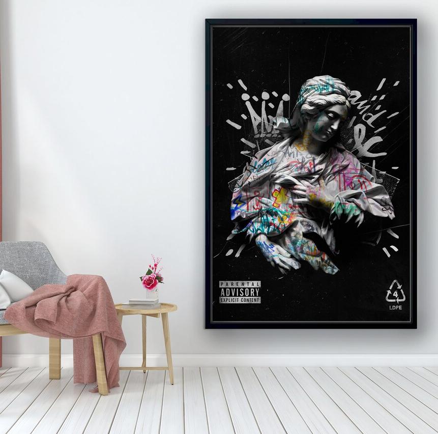 Граффити Статуя Искусство Холст Живопись Художественные Плакаты и Эстамп Скульптура Скандинавские Художественные Фотографии Украшения Стены Дома Картины (с рамкой) 15*20cm(with frame)
Граффити Статуя Искусство Холст Живопись Художественные Плакаты и Эстамп Скульптура Скандинавские Художественные Фотографии Украшения Стены Дома Картины (с рамкой) 15*20cm(with frame)