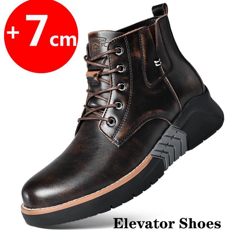 Мужские ботинки Martin, обувь, увеличивающая рост, мужская увеличивающая стелька, кожаная мотоциклетная зимняя мода 7 см 43
Мужские ботинки Martin, обувь, увеличивающая рост, мужская увеличивающая стелька, кожаная мотоциклетная зимняя мода 7 см 43