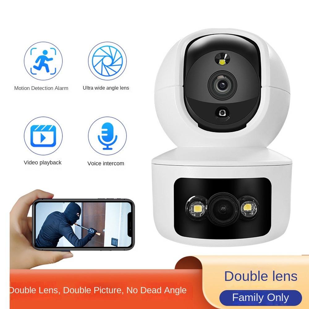 2-Way Talk WiFi Indoor Camera 2K Smart Baby Monitor Camera For Home Security style 3
2-Way Talk WiFi Indoor Camera 2K Smart Baby Monitor Camera For Home Security style 3