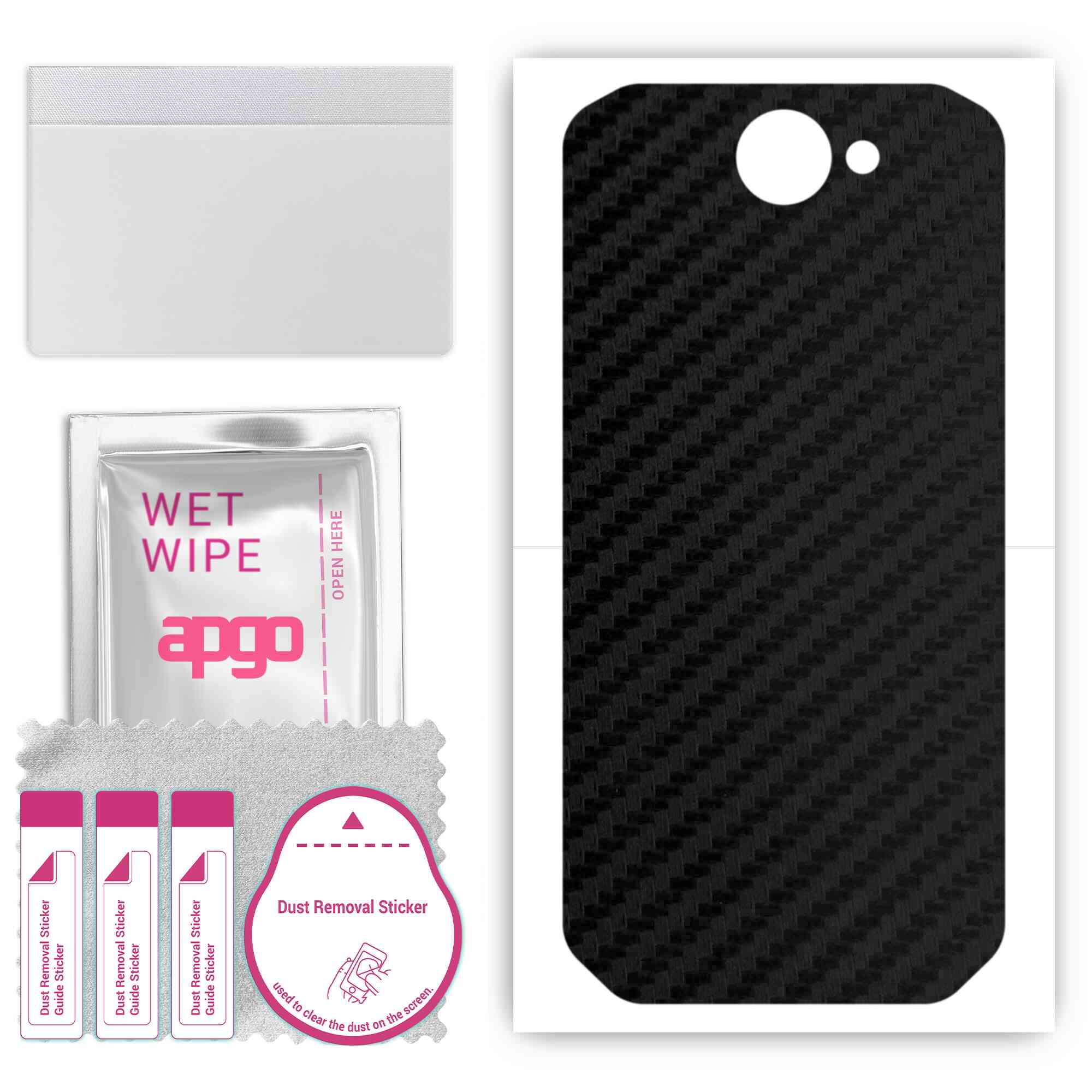 apgo Protective Skin Sticker for the back compatible with Cat S48C, Wrap Film, Foil, Vinyl - Pattern Carbon Black
apgo Protective Skin Sticker for the back compatible with Cat S48C, Wrap Film, Foil, Vinyl - Pattern Carbon Black