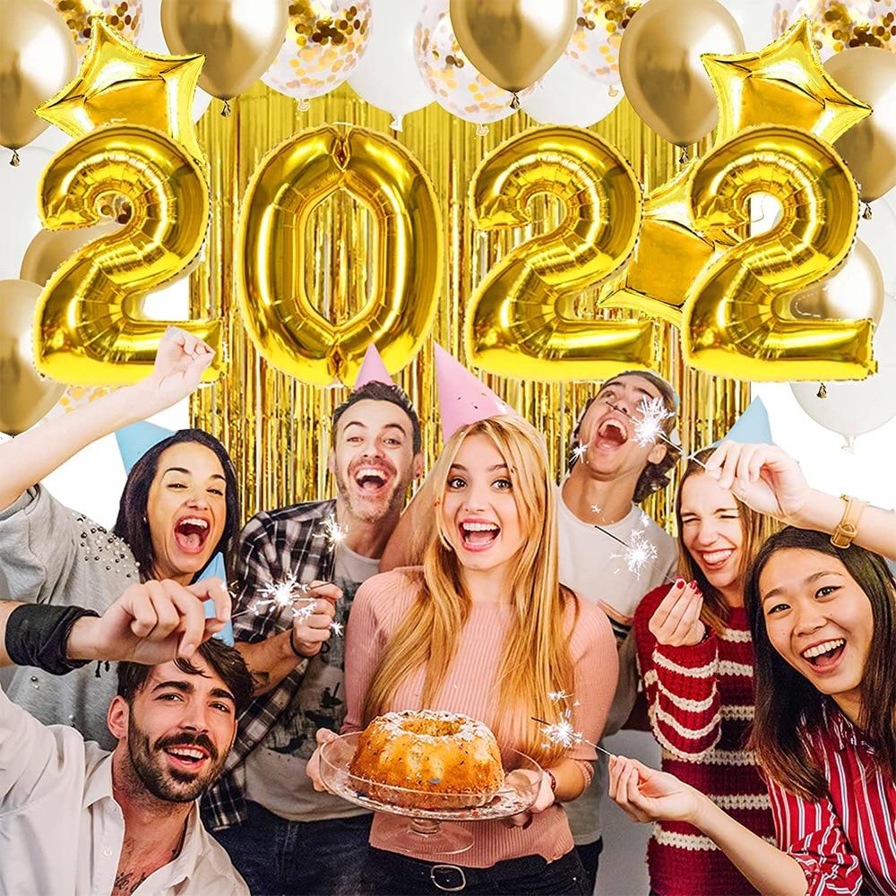 36 шт./компл. 2022 Новогодний комплект воздушных шаров в виде дождя, золотые, серебряные металлические шары, украшение для новогодней вечеринки, 32 дюйма, 2022, воздушные шары из алюминиевой фольги
36 шт./компл. 2022 Новогодний комплект воздушных шаров в виде дождя, золотые, серебряные металлические шары, украшение для новогодней вечеринки, 32 дюйма, 2022, воздушные шары из алюминиевой фольги