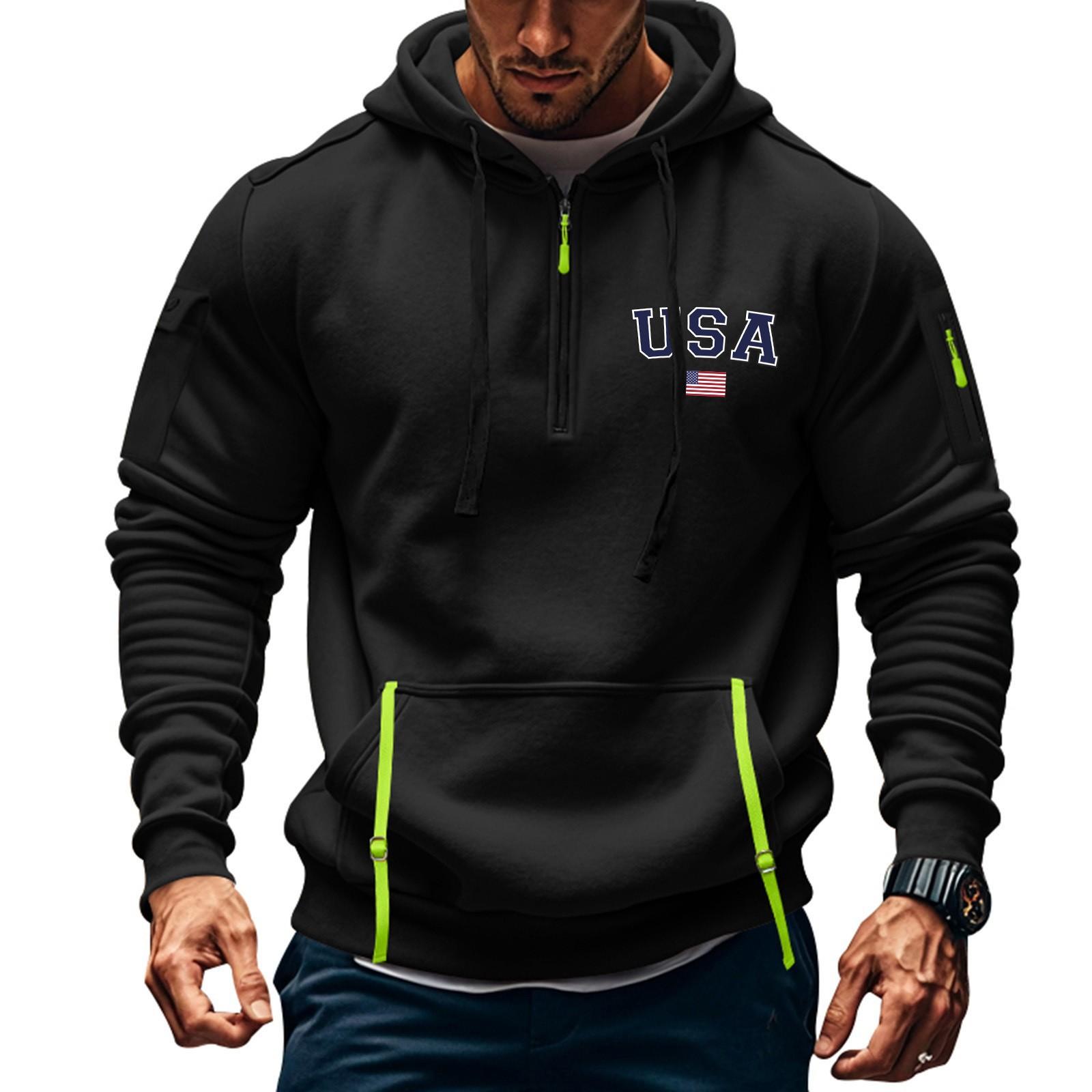 Men s Printed Sweatshirt Hoodie Zipper Arm Pocket Cardigan Men s Sports Large Size Casual Hoodie XXXL чорний
Men s Printed Sweatshirt Hoodie Zipper Arm Pocket Cardigan Men s Sports Large Size Casual Hoodie XXXL чорний