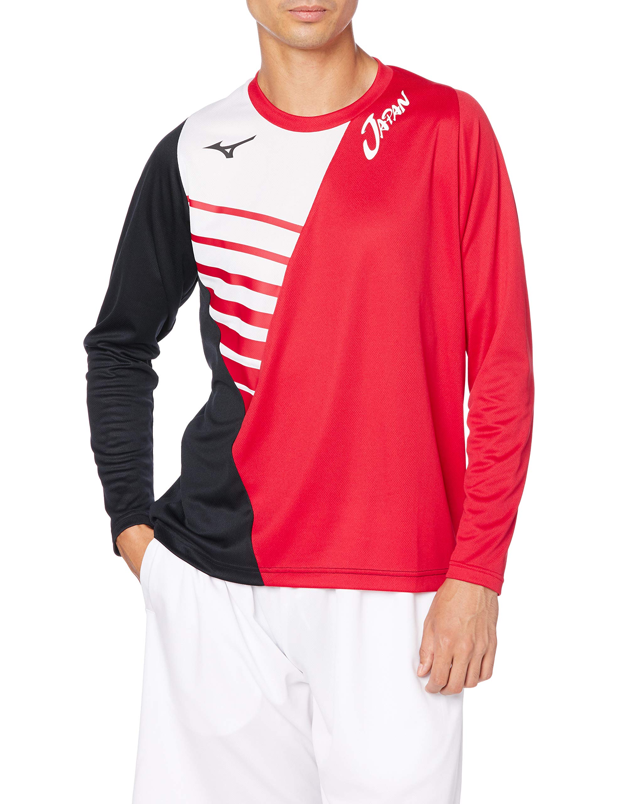 Mizuno Japan Tennis Long Size M to Japanese size T-Shirt, Sleeve, 62JA0X95, Red, (equivalent M)
Mizuno Japan Tennis Long Size M to Japanese size T-Shirt, Sleeve, 62JA0X95, Red, (equivalent M)