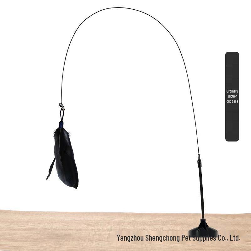 Міцна присоска Паличка-тизер для котів з пір ям та дзвіночком для самостійної гри та полегшення нудьги.
Міцна присоска Паличка-тизер для котів з пір ям та дзвіночком для самостійної гри та полегшення нудьги.