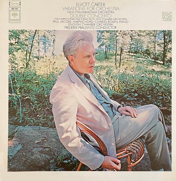 LP Record NEW PHILHARMONIA ORCHESTRA ENGLISH Elliott Carter Variations For Orch MS7191 COLUMBIA MASTE US Classical Used
LP Record NEW PHILHARMONIA ORCHESTRA ENGLISH Elliott Carter Variations For Orch MS7191 COLUMBIA MASTE US Classical Used