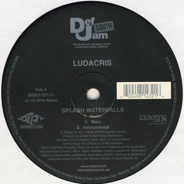 12-дюймовая пластинка LUDACRIS - Splash Waterfalls / Blow It Out B000175711 Def Jam South, 2003 США Рэп и хип-хоп/R&B Б/У
12-дюймовая пластинка LUDACRIS - Splash Waterfalls / Blow It Out B000175711 Def Jam South, 2003 США Рэп и хип-хоп/R&B Б/У