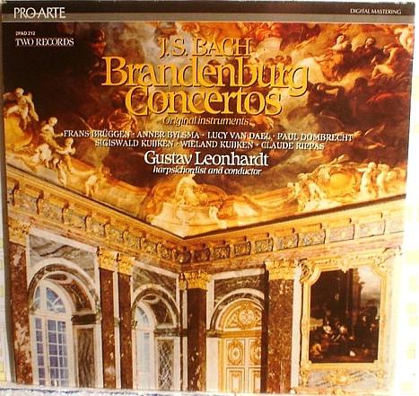 LP Record J.S. BACH GUSTAV LEONHARDT Brandenburg Concertos 2PAD212 PRO ARTE 1984 Germany Classical Used
LP Record J.S. BACH GUSTAV LEONHARDT Brandenburg Concertos 2PAD212 PRO ARTE 1984 Germany Classical Used