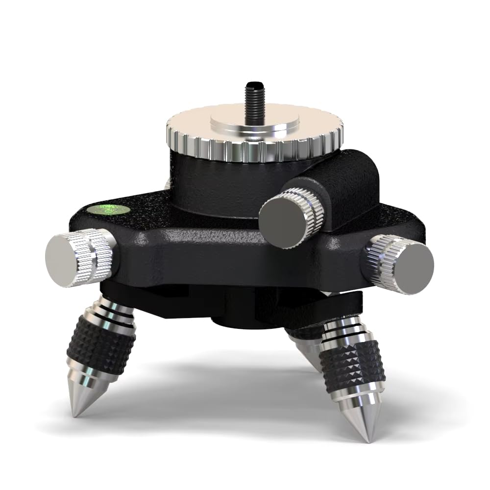 zmart Базовая площадка штатива Интерфейс Тонкая регулировка Стойка штатива для лазерных уровней 1/4
zmart Базовая площадка штатива Интерфейс Тонкая регулировка Стойка штатива для лазерных уровней 1/4