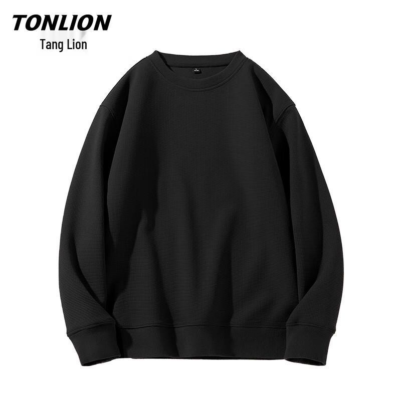TonLion Men s Waffle Knit Crewneck Sweatshirt XL
TonLion Men s Waffle Knit Crewneck Sweatshirt XL