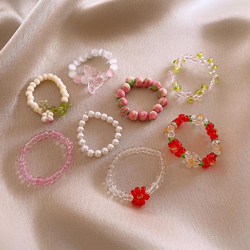 Glazed irregular flower butterfly elastic ring fashion simple ring fresh wind jewelry jewelry women s high sense
Glazed irregular flower butterfly elastic ring fashion simple ring fresh wind jewelry jewelry women s high sense