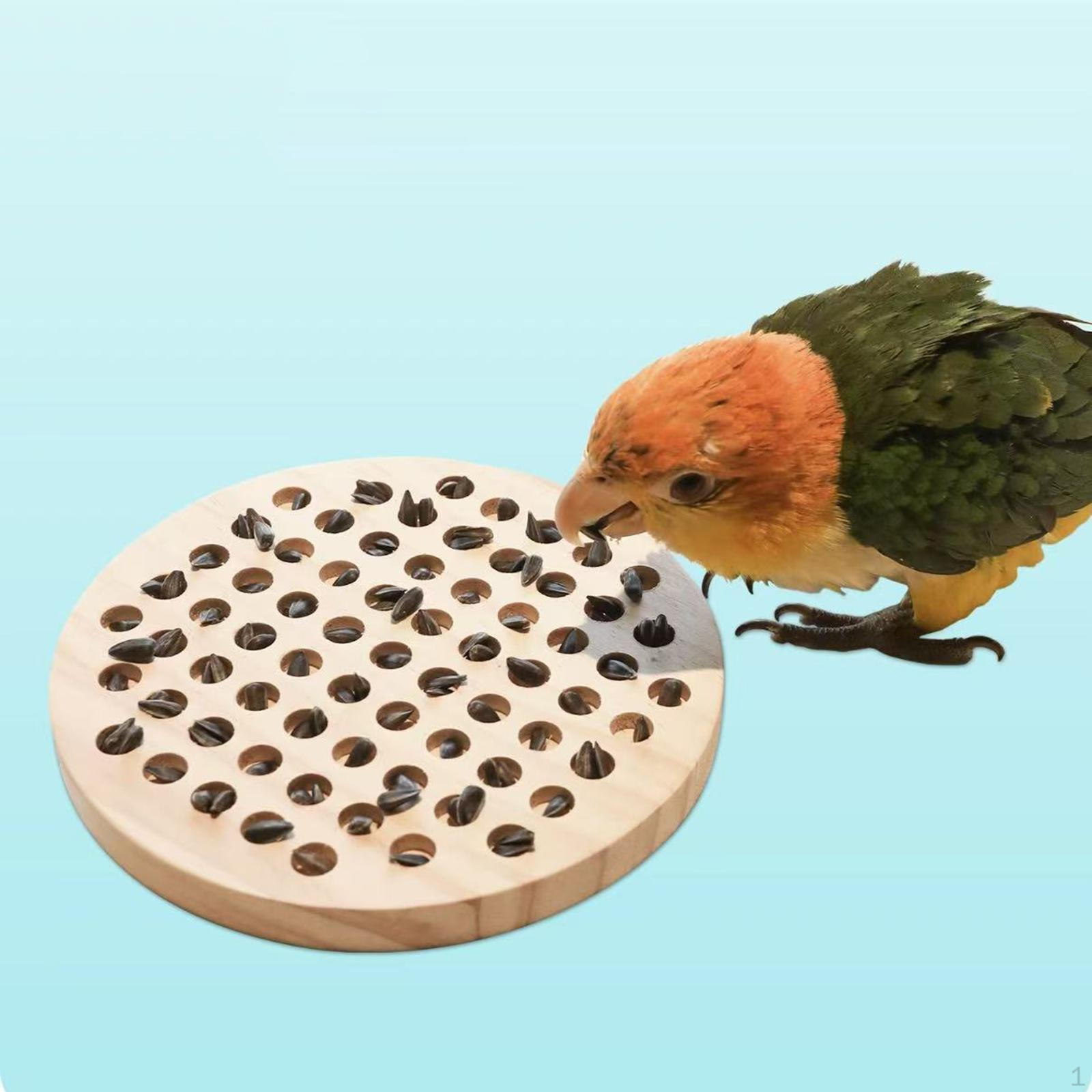 Parrot Foraging Feeding Tray, Wooden Toy, Birdcage Mount, Budgie Lovebird Training Plate for
Parrot Foraging Feeding Tray, Wooden Toy, Birdcage Mount, Budgie Lovebird Training Plate for