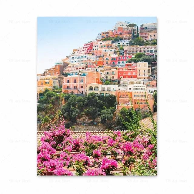 Италия Санторини Амальфитанское побережье Туристический постер Розовые цветы Настенное искусство Греческий остров Холст Живопись Домашний декор Украшение спальни 8X12inch 20x30cm
Италия Санторини Амальфитанское побережье Туристический постер Розовые цветы Настенное искусство Греческий остров Холст Живопись Домашний декор Украшение спальни 8X12inch 20x30cm