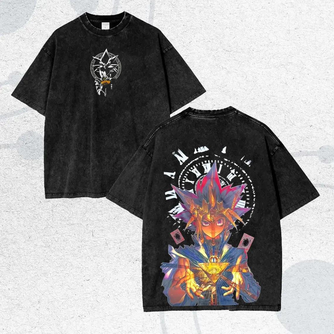 Yu-GI-Oh Anime Printed T-shirt For Men s Clothing Summer Short Sleeve Cotton Tee Shirt Gothic Vintage Washed Oversized Tshirts S
Yu-GI-Oh Anime Printed T-shirt For Men s Clothing Summer Short Sleeve Cotton Tee Shirt Gothic Vintage Washed Oversized Tshirts S