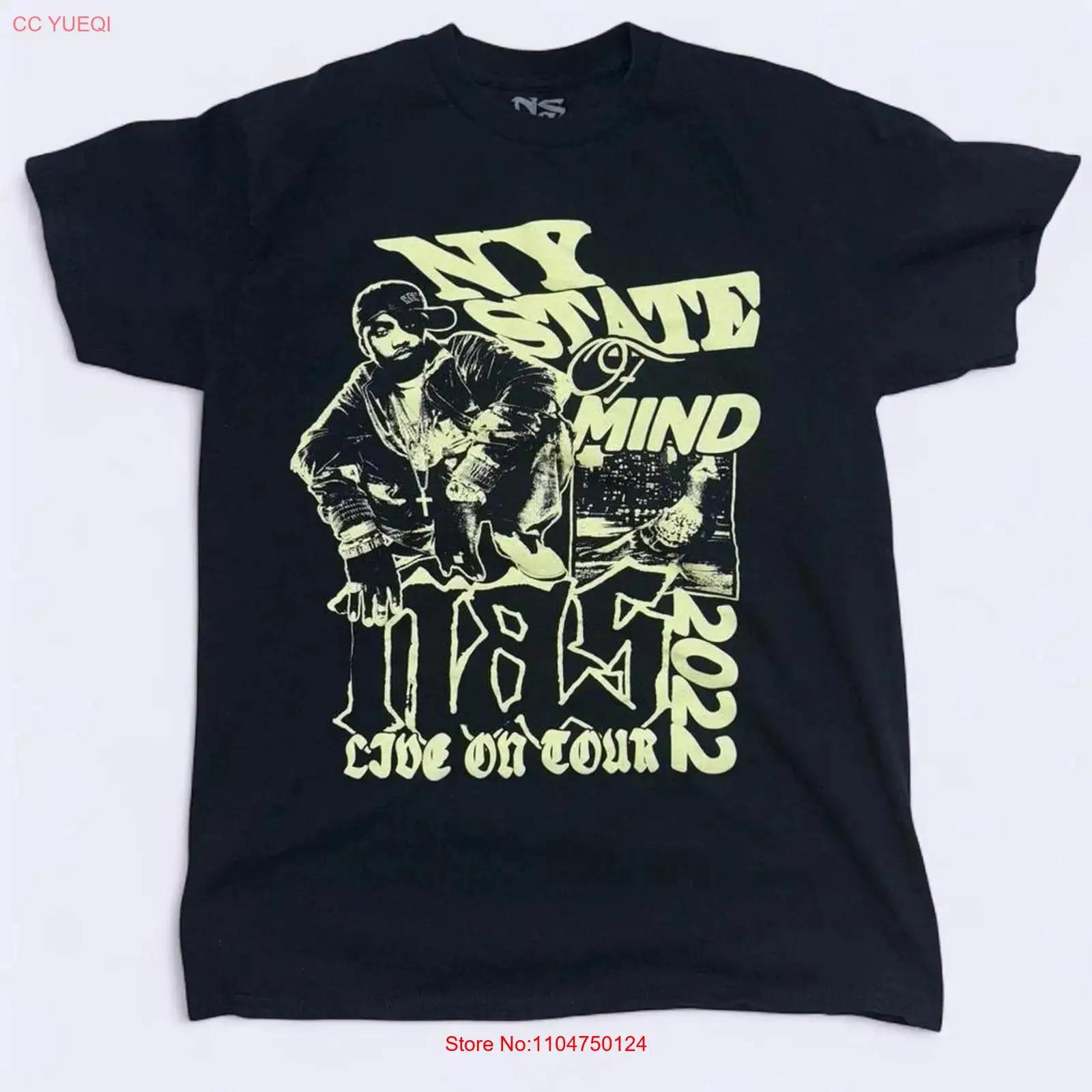 Nas NY State of Mind 2022 Concert Rap T Shirt Black Men s Medium vintage Washed homme Comfortable Unisex Stretched 5XL різнокольоровий
Nas NY State of Mind 2022 Concert Rap T Shirt Black Men s Medium vintage Washed homme Comfortable Unisex Stretched 5XL різнокольоровий