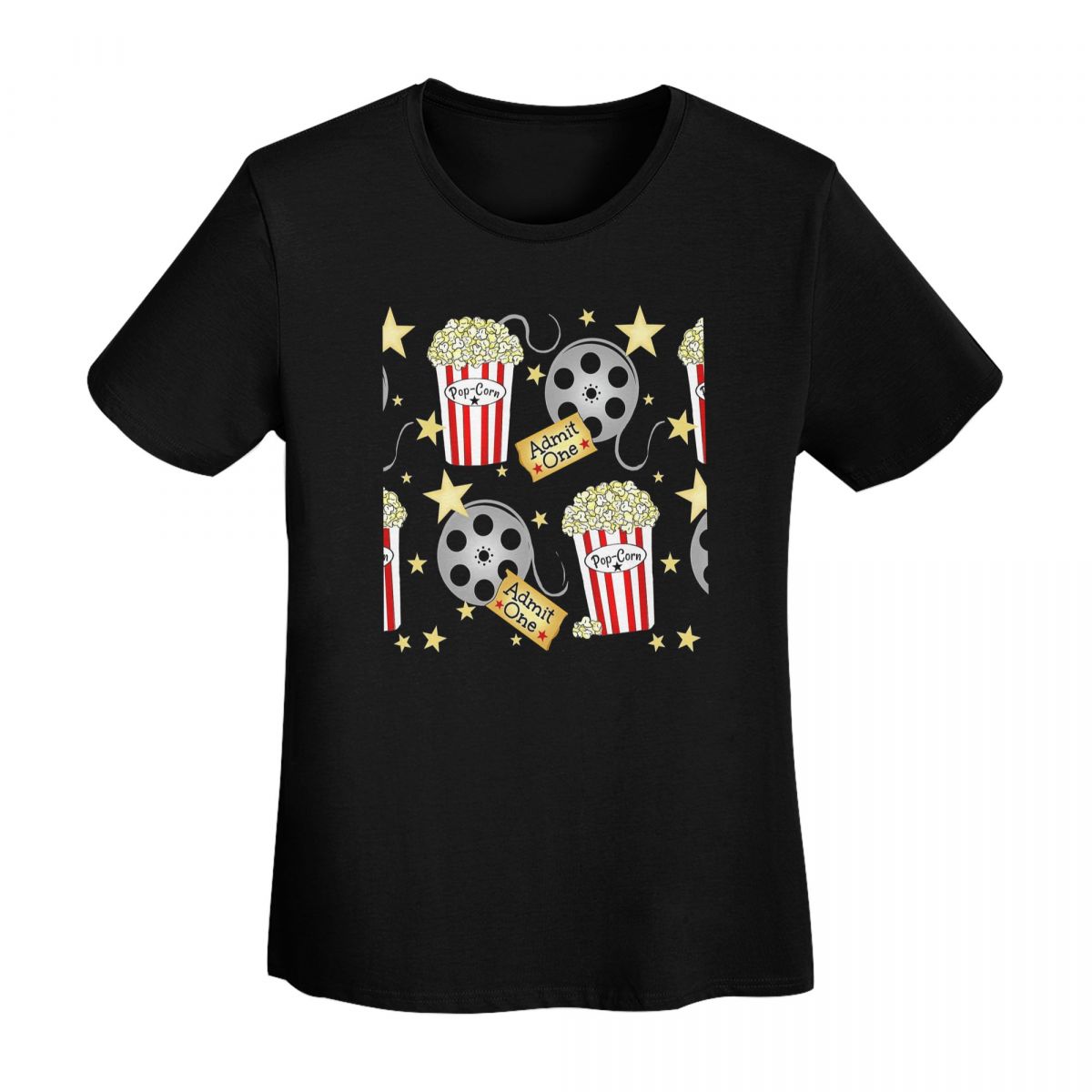 VIP Movie Night Pop Corn TShirt Women Short Sleeve T Shirts ONeck Streetwear Cotton Summer Tees Streetwear 4XL
VIP Movie Night Pop Corn TShirt Women Short Sleeve T Shirts ONeck Streetwear Cotton Summer Tees Streetwear 4XL