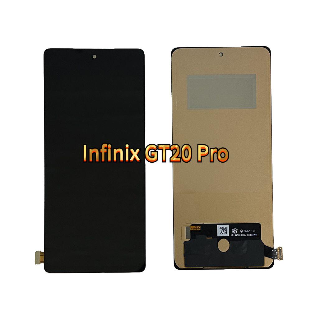 LCD Screen and Digitizer Full Assembly for Infinix GT20 Pro
LCD Screen and Digitizer Full Assembly for Infinix GT20 Pro
