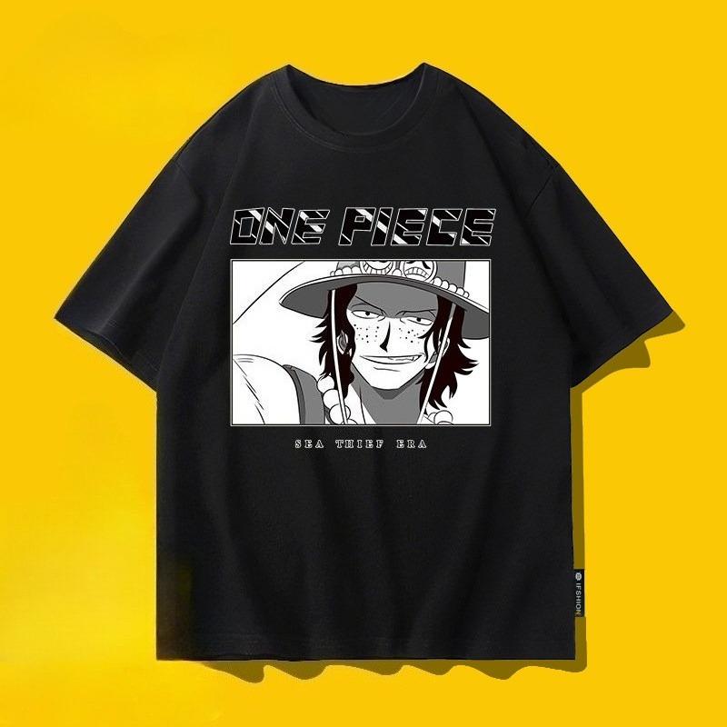 One Piece Short Sleeve Tshirt Unisex Summer Ace Luffy Saab Shanxsolon Perimeter Clothing High Quality Fashion S
One Piece Short Sleeve Tshirt Unisex Summer Ace Luffy Saab Shanxsolon Perimeter Clothing High Quality Fashion S