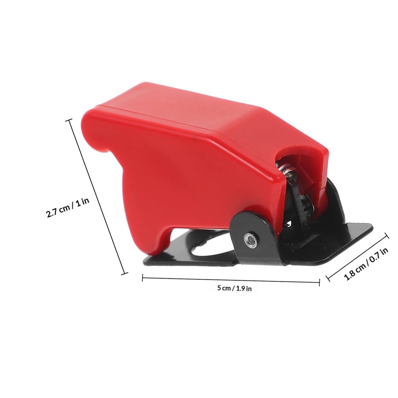 6pcs Toggle Switch Dustproof Waterproof Switch Plate Flip Cover For Automotive Atv Utv Truck Easy Installation червоний
6pcs Toggle Switch Dustproof Waterproof Switch Plate Flip Cover For Automotive Atv Utv Truck Easy Installation червоний