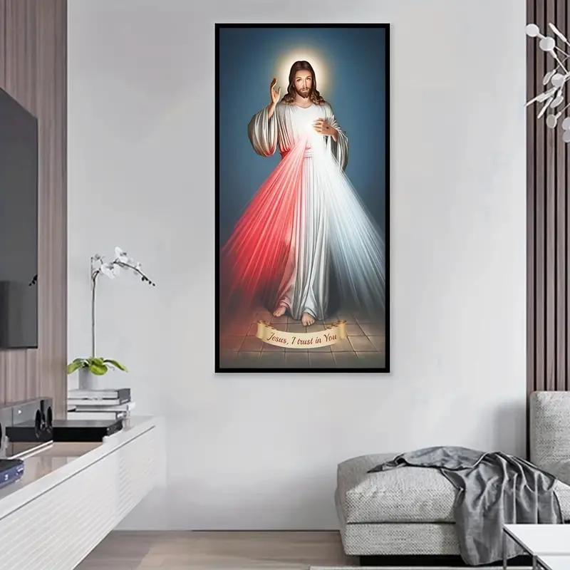 Canvas Painting Christian Religion ArtJesus I Believe In You Divine Mercy Prayer Wall Art Poster Room Decor No Frame 20x40cm No Framed
Canvas Painting Christian Religion ArtJesus I Believe In You Divine Mercy Prayer Wall Art Poster Room Decor No Frame 20x40cm No Framed