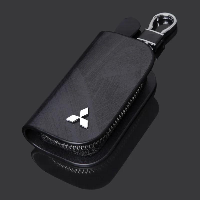 Leather Car Key Bag Auto Keychain Case Cover for Mitsubishi Lancer 9 10 ASX L200 Pajero Mirage Montero Outlander Eclipse чорний
Leather Car Key Bag Auto Keychain Case Cover for Mitsubishi Lancer 9 10 ASX L200 Pajero Mirage Montero Outlander Eclipse чорний
