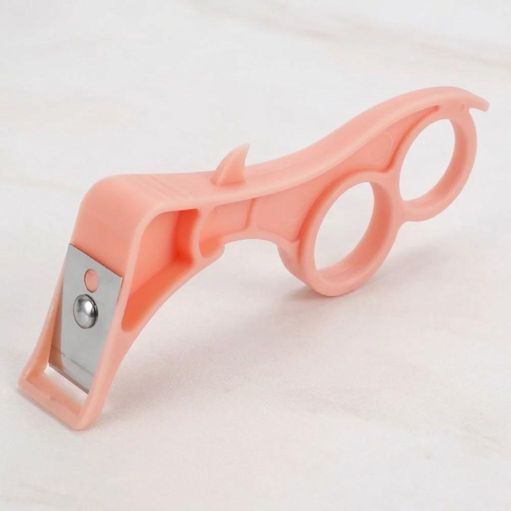Stainless Steel Fruit and Vegetable Peeler Easy Grip Kitchen Tool Multiuse Peeler for Melon Orange Potato Peeling Gadget помаранчевий
Stainless Steel Fruit and Vegetable Peeler Easy Grip Kitchen Tool Multiuse Peeler for Melon Orange Potato Peeling Gadget помаранчевий