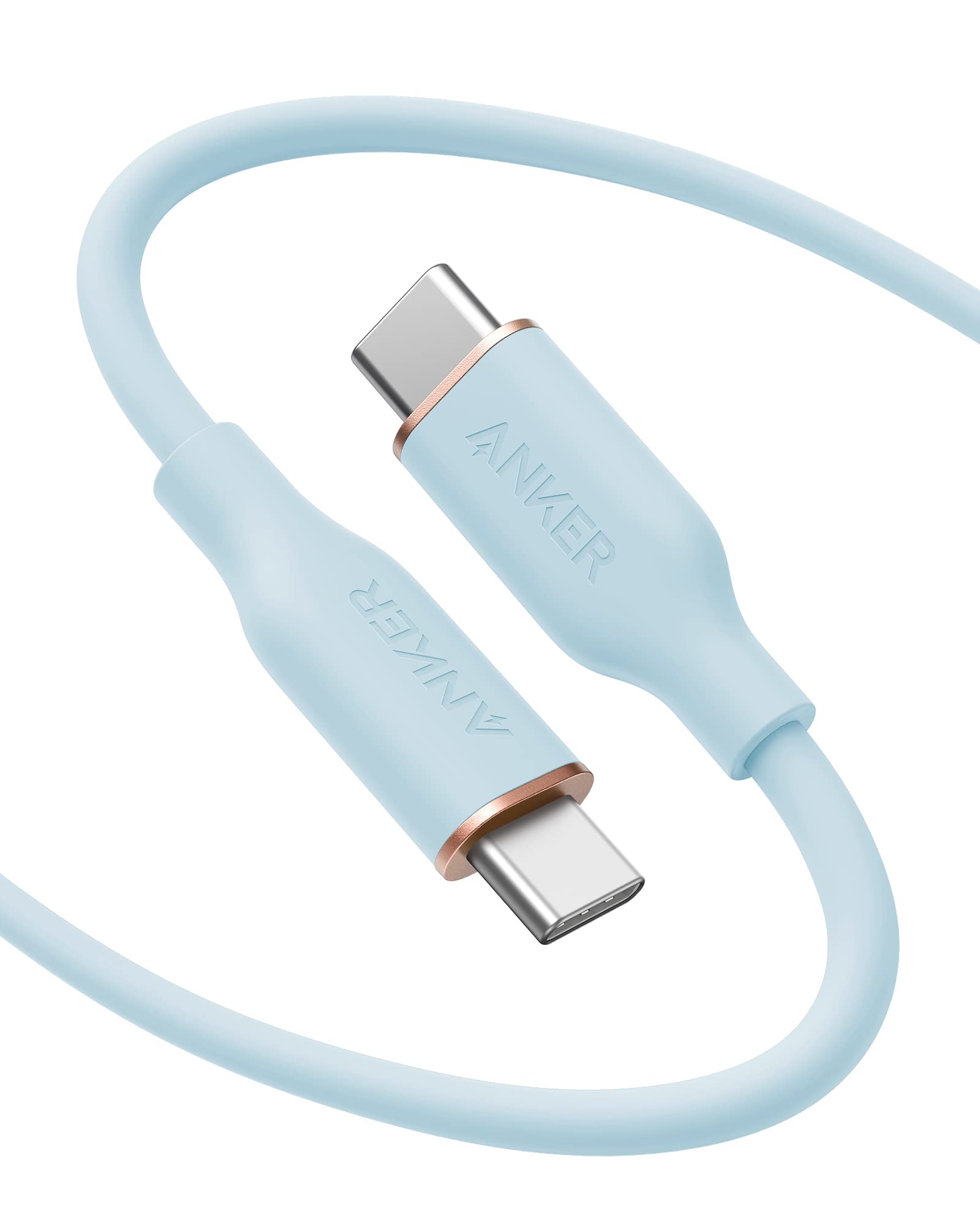 Anker PowerLine III Flow Cable Anker Cable PD Compatible Silicone Material 100W Compatible with iPhone 16 15 Galaxy iPad Pro Ice USB-C & USB-C
Anker PowerLine III Flow Cable Anker Cable PD Compatible Silicone Material 100W Compatible with iPhone 16 15 Galaxy iPad Pro Ice USB-C & USB-C