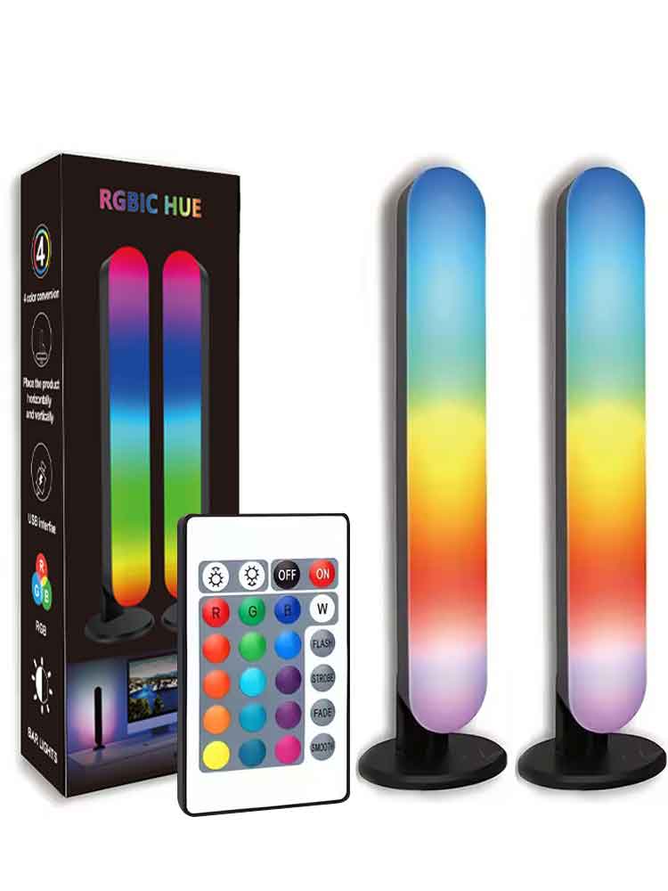 1/2 Packs Smart LED Strip Lights With Remote Control For Room Gaming Tv And Party Decoration Sync With Music Rgb Desk Lamp
1/2 Packs Smart LED Strip Lights With Remote Control For Room Gaming Tv And Party Decoration Sync With Music Rgb Desk Lamp