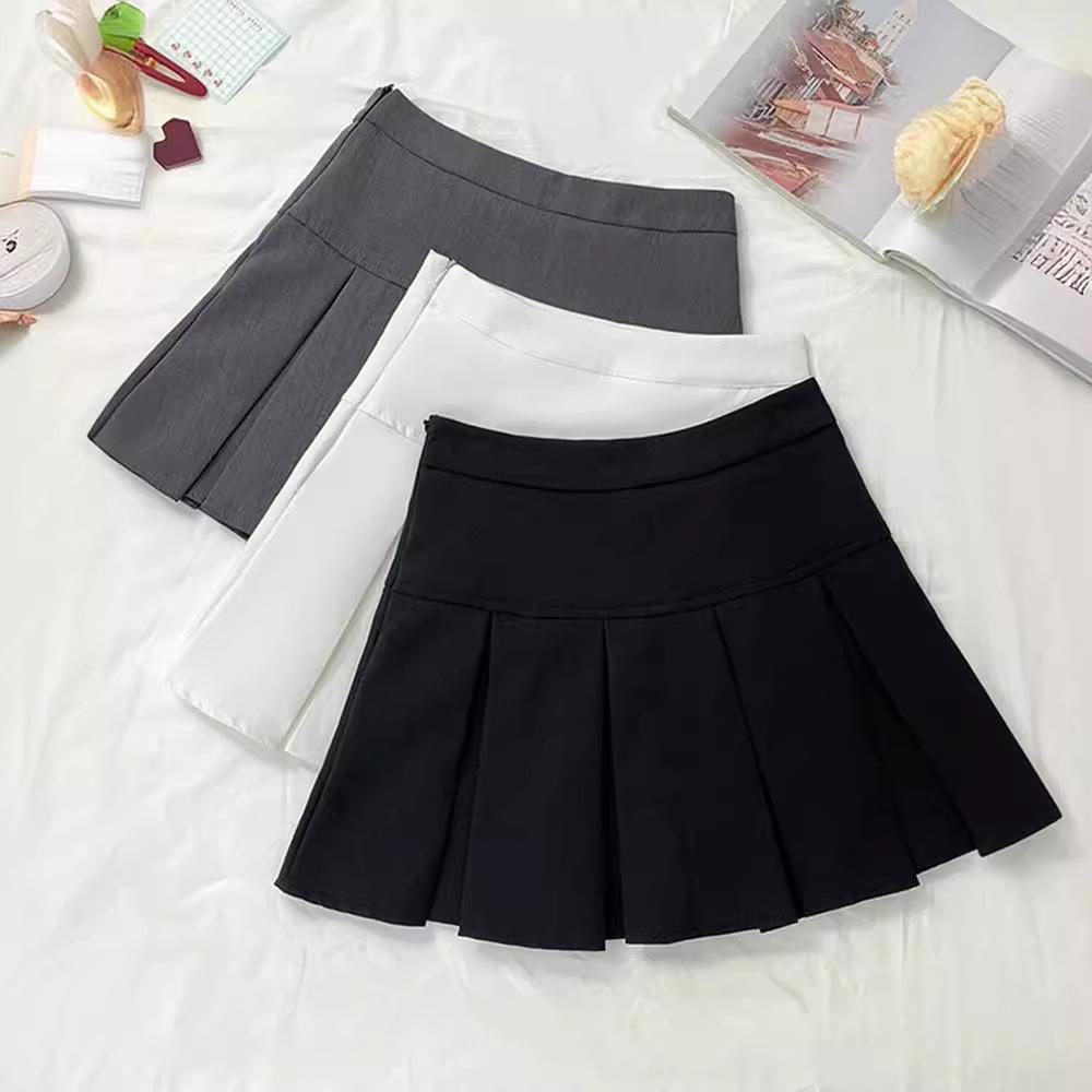 2023 New Gray Pleated A-Line Skirt: Women s High-Waist, Slimming, Anti-Exposure Design for Spring/Summer Versatility. 2XL
2023 New Gray Pleated A-Line Skirt: Women s High-Waist, Slimming, Anti-Exposure Design for Spring/Summer Versatility. 2XL