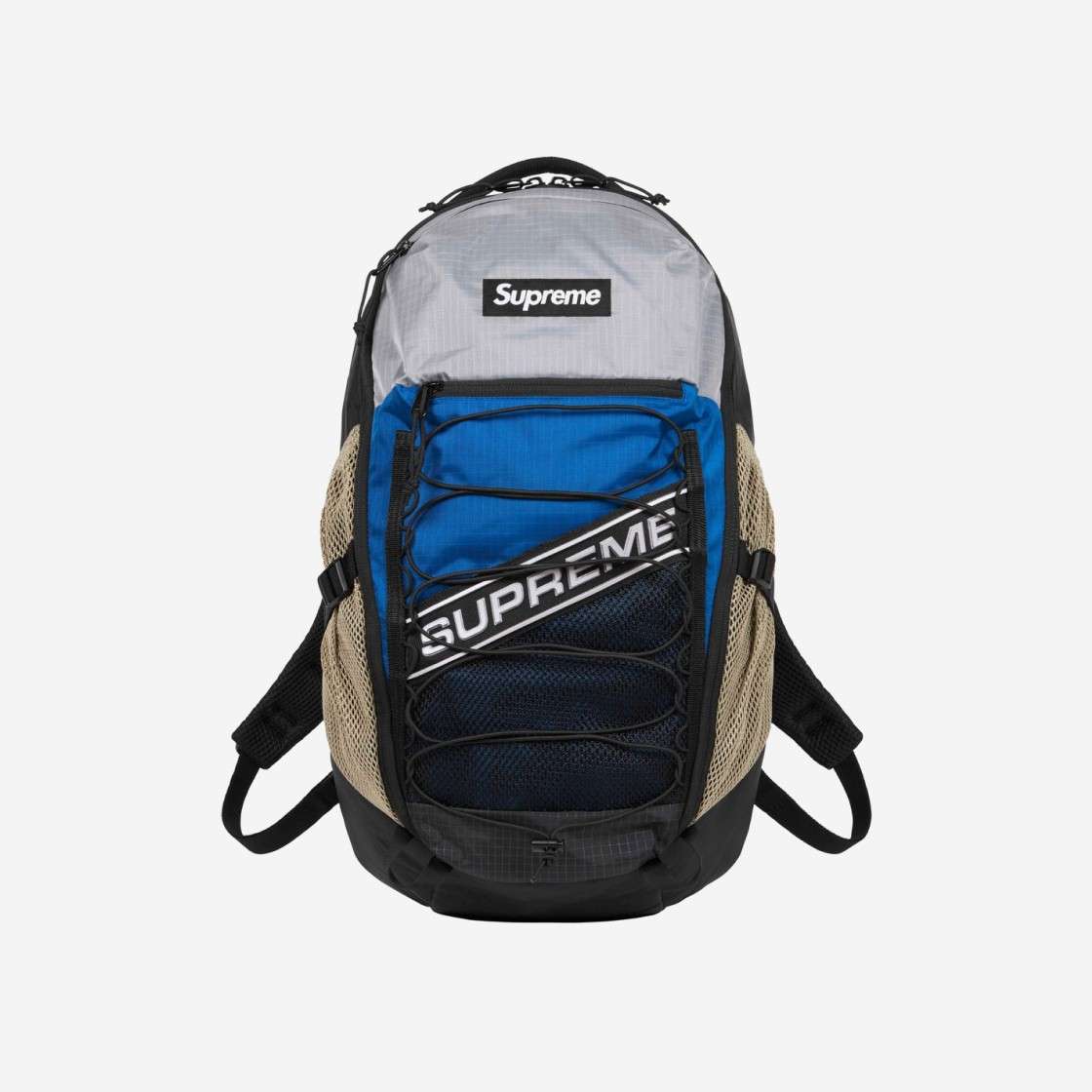Supreme Backpack Blue 23FW - 
Supreme Backpack Blue 23FW -