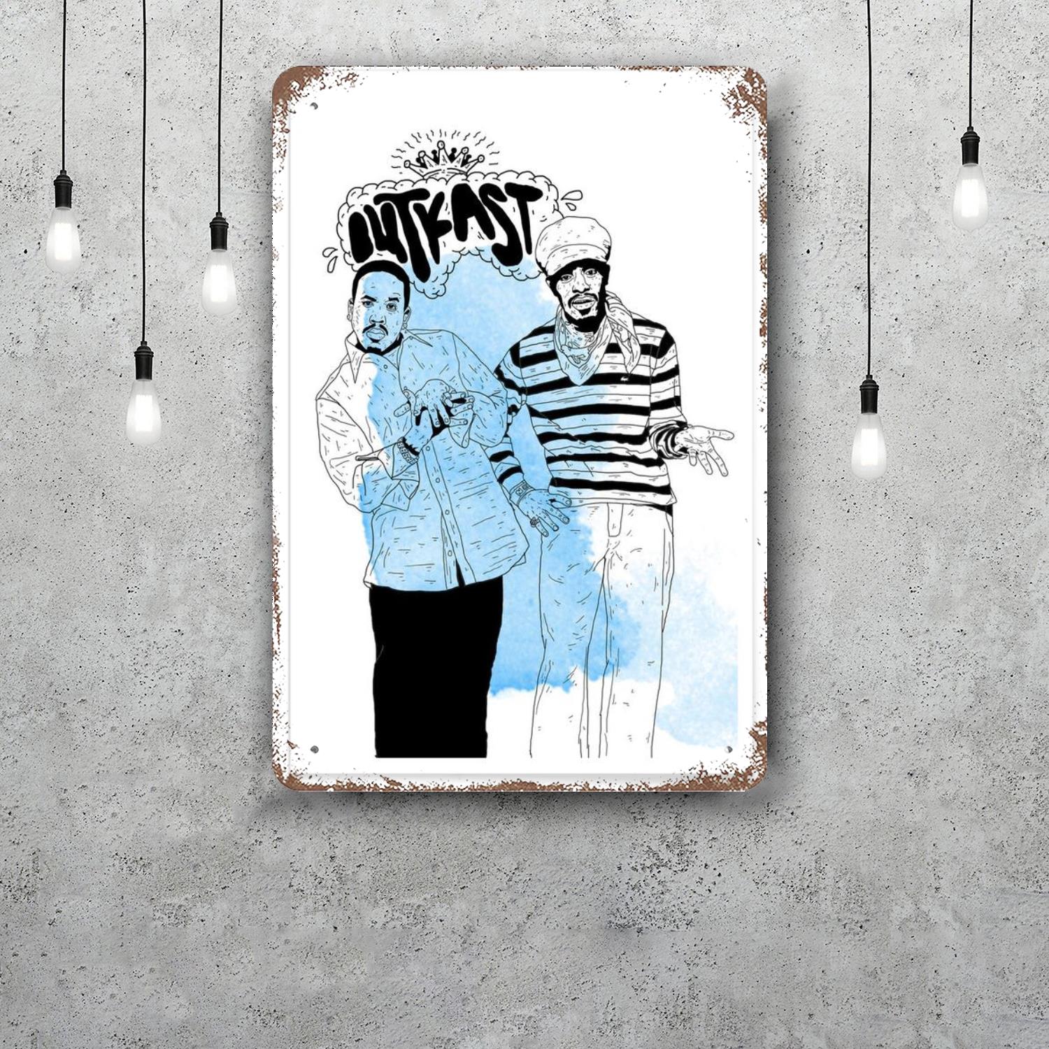outkast stankonia Metal Signs wall decor Vintage Tin Signs Captain Metal Poster Decor for Bar Pub Club Wall Decoration 20x30cm(7.8x11.8inch)
outkast stankonia Metal Signs wall decor Vintage Tin Signs Captain Metal Poster Decor for Bar Pub Club Wall Decoration 20x30cm(7.8x11.8inch)