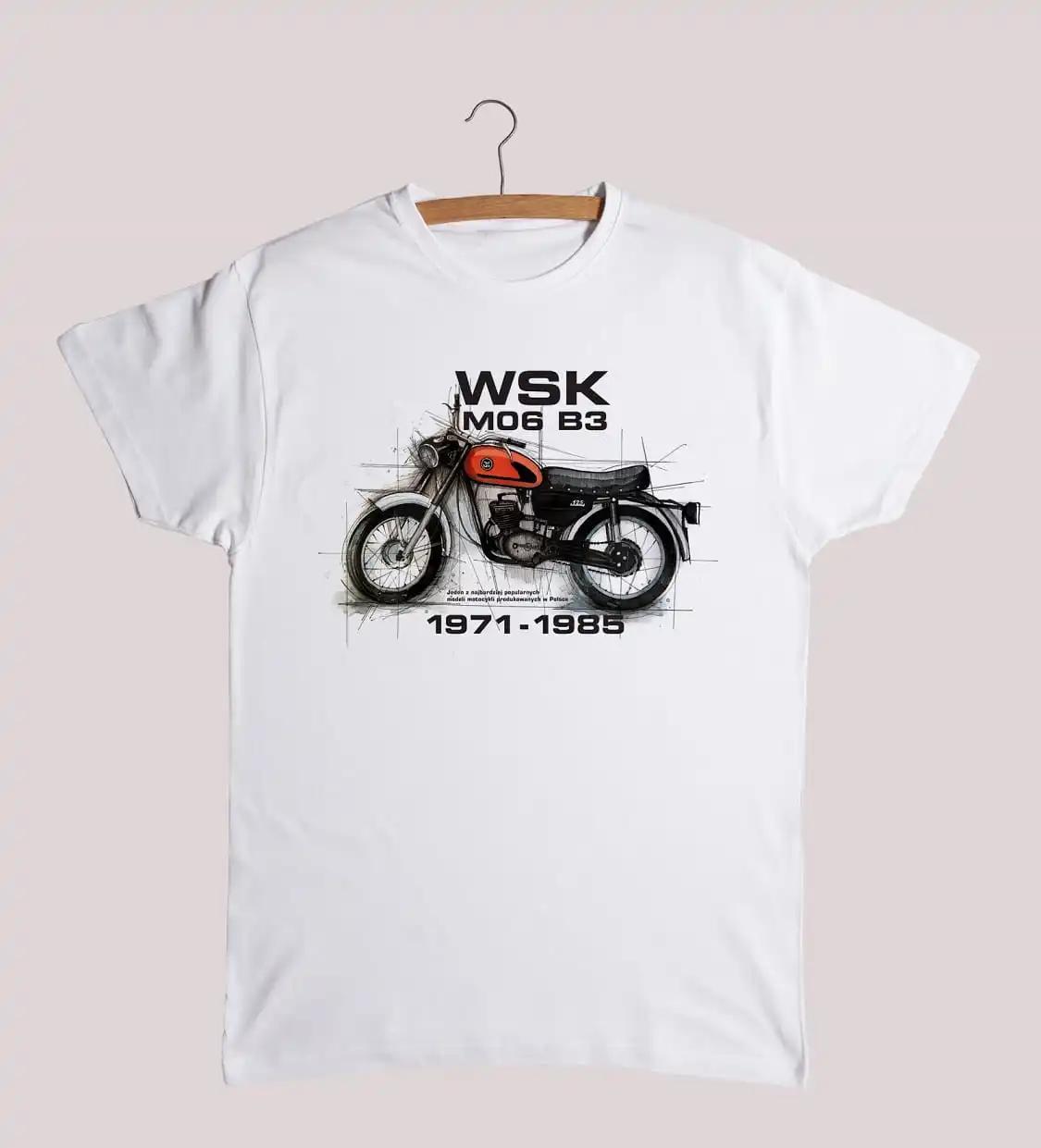 Swiss WSK M06 B3 Classic Motorcycle TShirt Summer Cotton Short Sleeve ONeck Mens T Shirt New S3XL S
Swiss WSK M06 B3 Classic Motorcycle TShirt Summer Cotton Short Sleeve ONeck Mens T Shirt New S3XL S