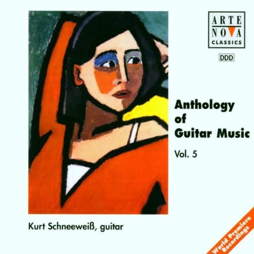 CD KURT SCHNEEWEISS - Anthology Guitar Music Vol5 74321376362 Arte Nova Class 1996 Europe Classical Used
CD KURT SCHNEEWEISS - Anthology Guitar Music Vol5 74321376362 Arte Nova Class 1996 Europe Classical Used