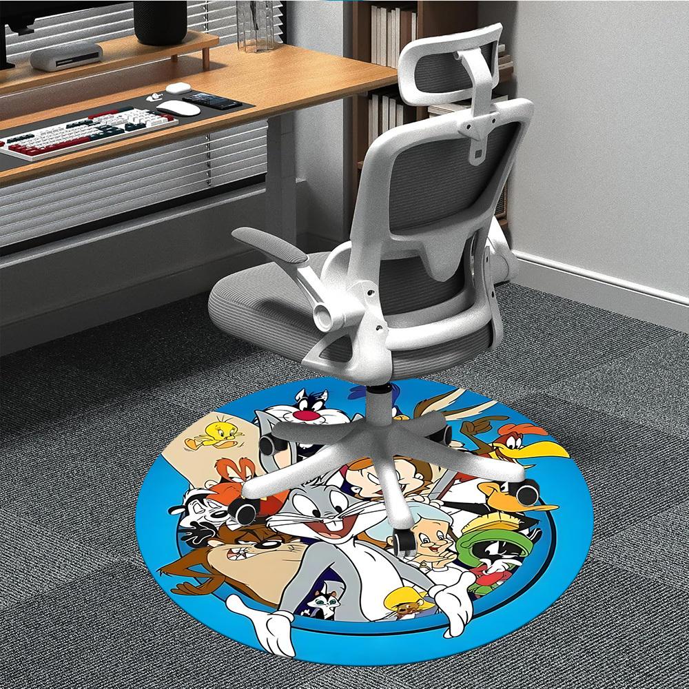 1pc Looney Tunes Office Round Area Rug, Under Office Chairs Bedroom Living Room Home Decor, Room Deco, Available in Various Sizes162 80cm by 80cm
1pc Looney Tunes Office Round Area Rug, Under Office Chairs Bedroom Living Room Home Decor, Room Deco, Available in Various Sizes162 80cm by 80cm