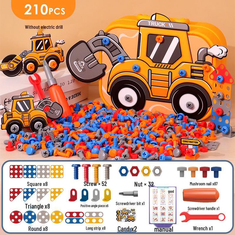 Kids Repair Simulation Tool Kit: Screw Tightening & Pretend Play Workbench
Kids Repair Simulation Tool Kit: Screw Tightening & Pretend Play Workbench