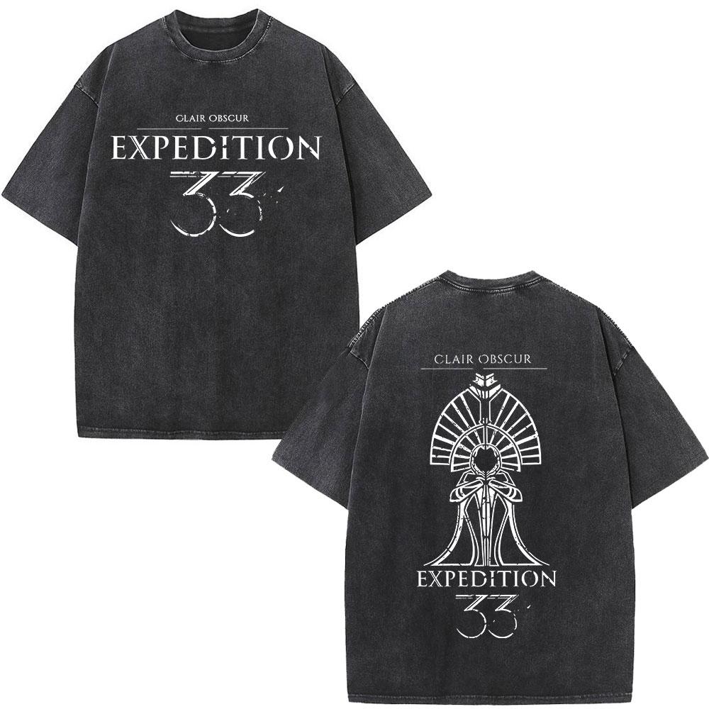 Esquie Clair Obscur Expedition 33 Футболки з вінтажним пранням Подарункова футболка для фанатів гри Чоловічий Жіночий Одяг Модна Футболка з коротким рукавом XL
Esquie Clair Obscur Expedition 33 Футболки з вінтажним пранням Подарункова футболка для фанатів гри Чоловічий Жіночий Одяг Модна Футболка з коротким рукавом XL