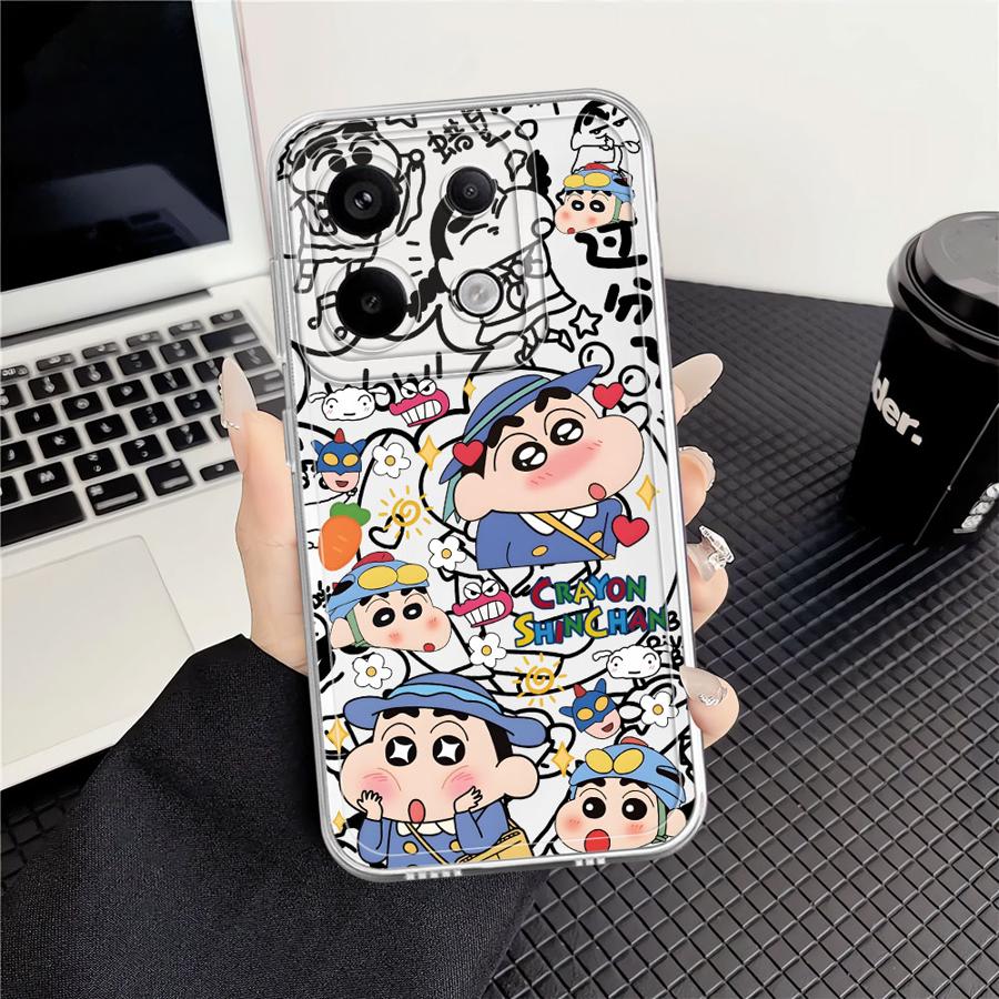 Crayon Shin Chan Radish Case for Xiaomi Redmi Note 14 Pro Plus Note 13 12S 9 10 14C 10S 12 A4 11S 13C 11 Soft Phone Cover Redmi 13C 5G
Crayon Shin Chan Radish Case for Xiaomi Redmi Note 14 Pro Plus Note 13 12S 9 10 14C 10S 12 A4 11S 13C 11 Soft Phone Cover Redmi 13C 5G