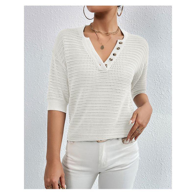 Leisure Hollow 2024 Весенний пуловер Трикотаж Пуловер Трикотаж Apricot Short-sleeved Knitwear M
Leisure Hollow 2024 Весенний пуловер Трикотаж Пуловер Трикотаж Apricot Short-sleeved Knitwear M