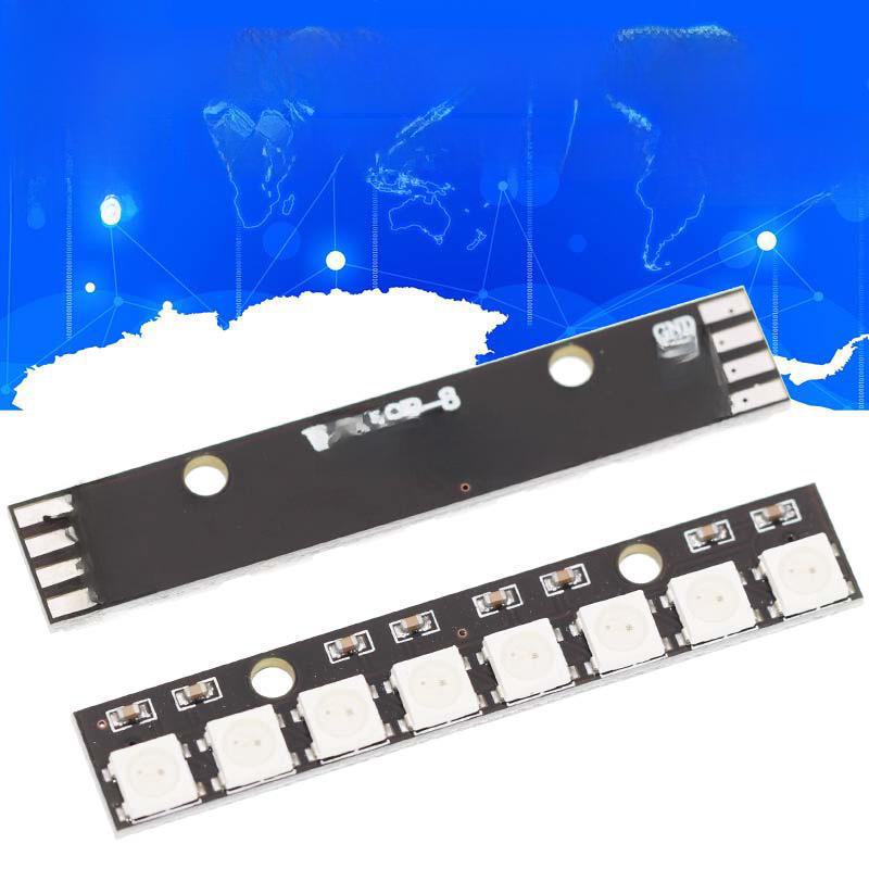 8-бітний WS2812 5050 RGB світлодіодний повнокольоровий драйвер Плата розробки Blackboard 8-bit WS2812 чорний
8-бітний WS2812 5050 RGB світлодіодний повнокольоровий драйвер Плата розробки Blackboard 8-bit WS2812 чорний